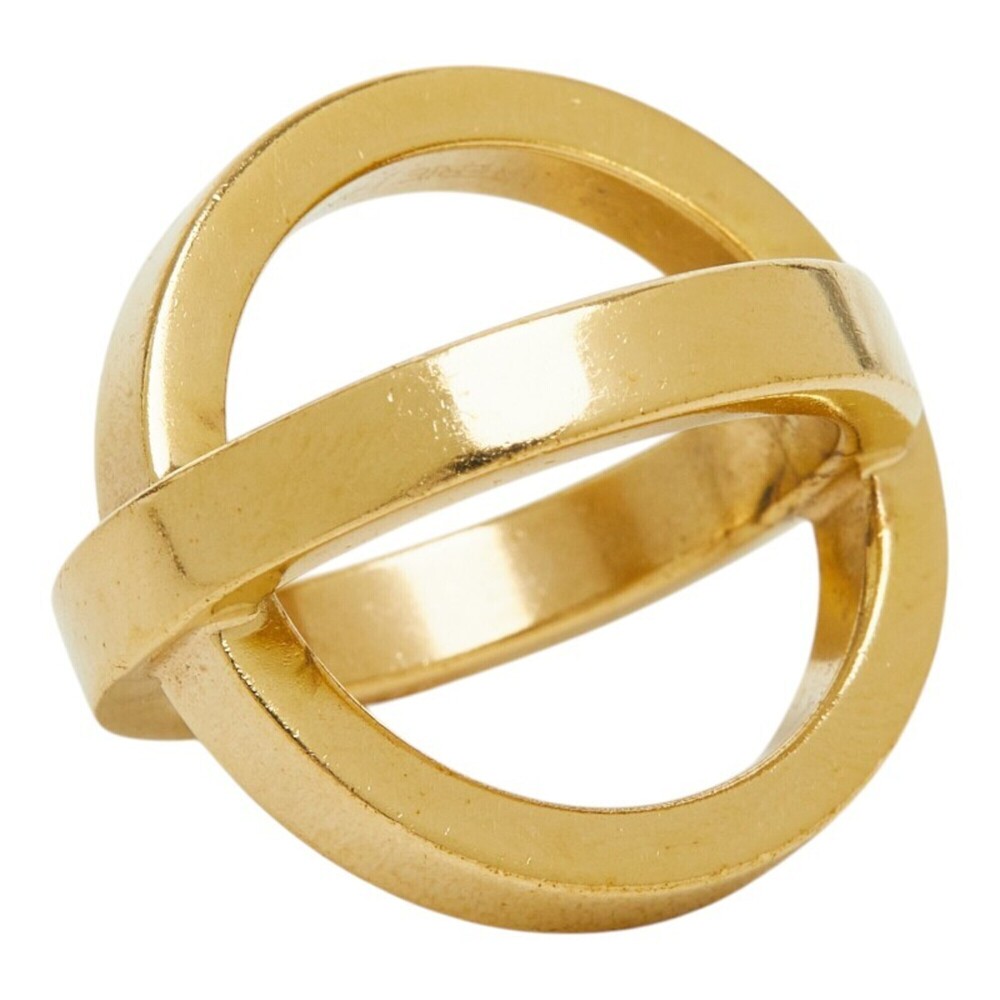 Hermes Cosmos Scarf Ring, Gold Plated, Women's